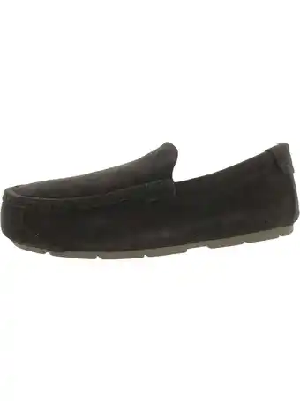 Walmart Koolaburra Mens Tipton Suede Faux Fur Moccasin Slippers offer