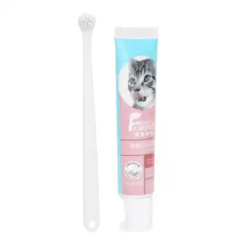 Walmart Mgaxyff Pet Toothbrushes with 1 Toothbrush & 1 Toothpaste for Small Dogs, 1 Count (1 Pack) offer