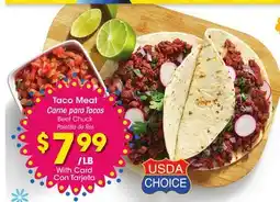 Ralphs Taco Meat Beef Chuck offer