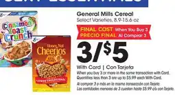 Ralphs General Mills Cereal offer