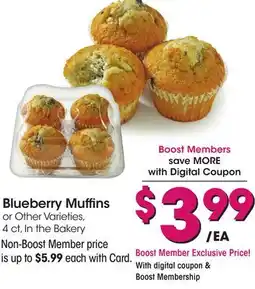 Ralphs Blueberry Muffins offer