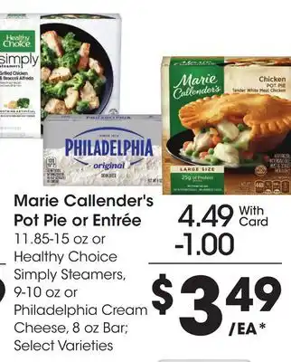 Ralphs Marie Callender's Pot Pie or Entrée offer