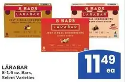 Albertsons 8 BARS LARABAR offer