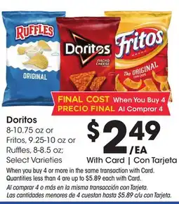 Ralphs Doritos offer