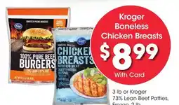 Ralphs Kroger Boneless Chicken Breasts offer