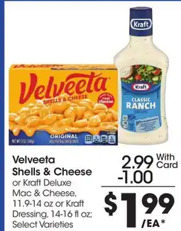 Ralphs Velveeta Shells & Cheese offer