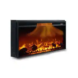 Walmart SinCiDo Electric Fireplace, 42.4 x 21.57 x 8.11 In offer