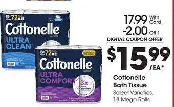 Ralphs Cottonelle Bath Tissue offer