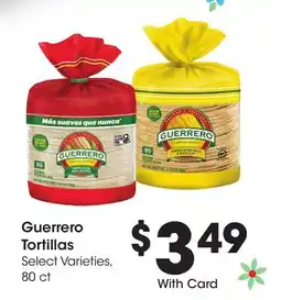 Ralphs Guerrero Tortillas offer