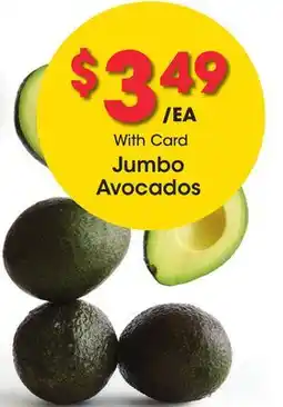 Ralphs Jumbo Avocados offer