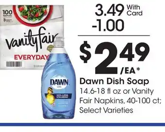 Ralphs Dawn Dish Soap offer