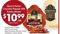 Ralphs Boar's Head Cracked Pepper Mill Turkey Breast offer