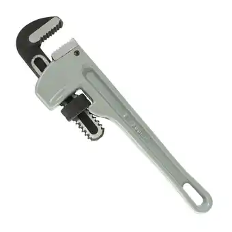 Walmart Unique Bargains 8-inch Aluminum Handle Hook Jaw Straight Pipe Wrench offer