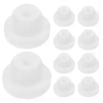 Walmart Mixtlocalior 10pcs Hole Plugs Silicone Seal Gasket Bottle Tube End Plugs Round End Caps Inserts offer