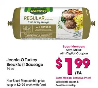 Ralphs Jennie-O Turkey Breakfast Sausage offer