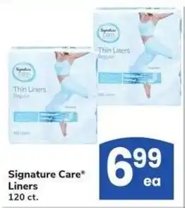 Albertsons Signature Care Liners offer