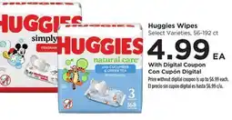 Food 4 Less Huggies Wipes offer