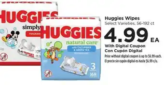 Food 4 Less Huggies Wipes offer