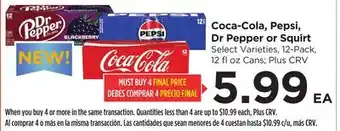 Food 4 Less Coca-Cola, Pepsi, Dr Pepper or Squirt offer