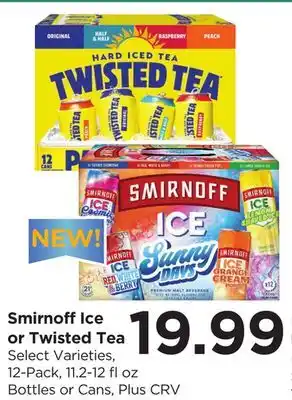 Food 4 Less Smirnoff Ice or Twisted Tea offer