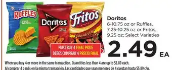 Food 4 Less Doritos offer