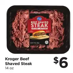 Food 4 Less Kroger Beef Shaved Steak offer