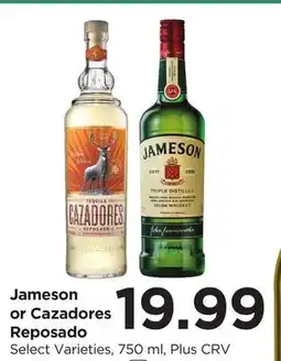 Food 4 Less Jameson or Cazadores Reposado offer