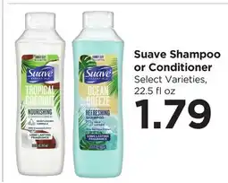 Food 4 Less Suave Shampoo or Conditioner offer