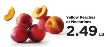 Food 4 Less Yellow Peaches or Nectarines offer