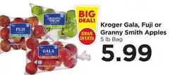 Food 4 Less Kroger Gala, Fuji or Granny Smith Apples offer