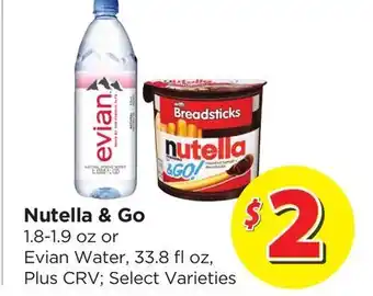 Food 4 Less Nutella & Go offer