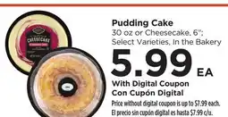 Food 4 Less Pudding Cake offer