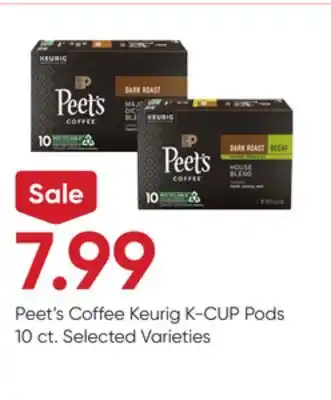 Stater Bros Peet's Coffee Keurig K-CUP Pods offer