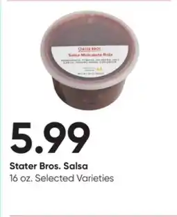 Stater Bros Stater Bros. Salsa offer