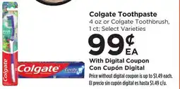 Food 4 Less Colgate Toothpaste offer