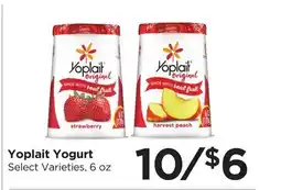 Food 4 Less Yoplait Yogurt offer