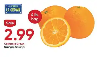 Stater Bros Oranges Naranja offer