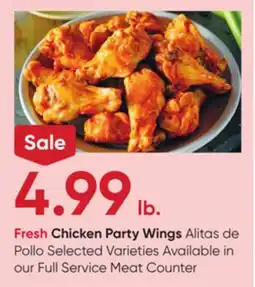 Stater Bros Fresh Chicken Party Wings offer