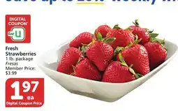 Vons Fresh Strawberries offer