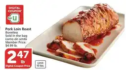 Vons Pork Loin Roast offer