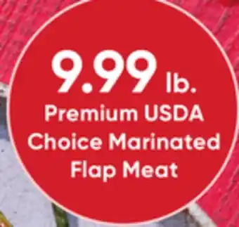 Stater Bros Premium USDA Choice Marinated Flap Meat offer