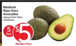 Vons Medium Ripe Hass Avocados offer