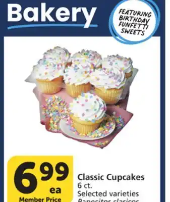 Vons Classic Cupcakes offer