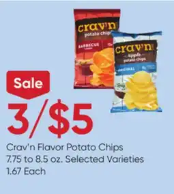 Stater Bros Crav'n Flavor Potato Chips offer