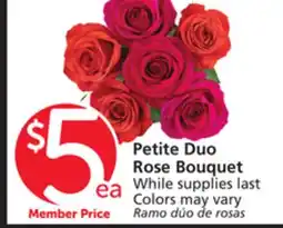 Vons Petite Duo Rose Bouquet offer