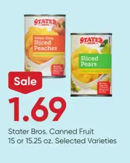 Stater Bros Stater Bros. Canned Fruit offer