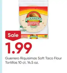 Stater Bros Guerrero Riquisimas Soft Taco Flour Tortillas offer