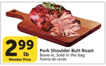 Vons Pork Shoulder Butt Roast offer