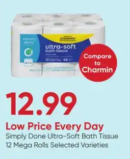 Stater Bros Simply Done Ultra-Soft Bath Tissue offer