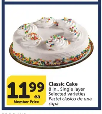 Vons Classic Cake offer